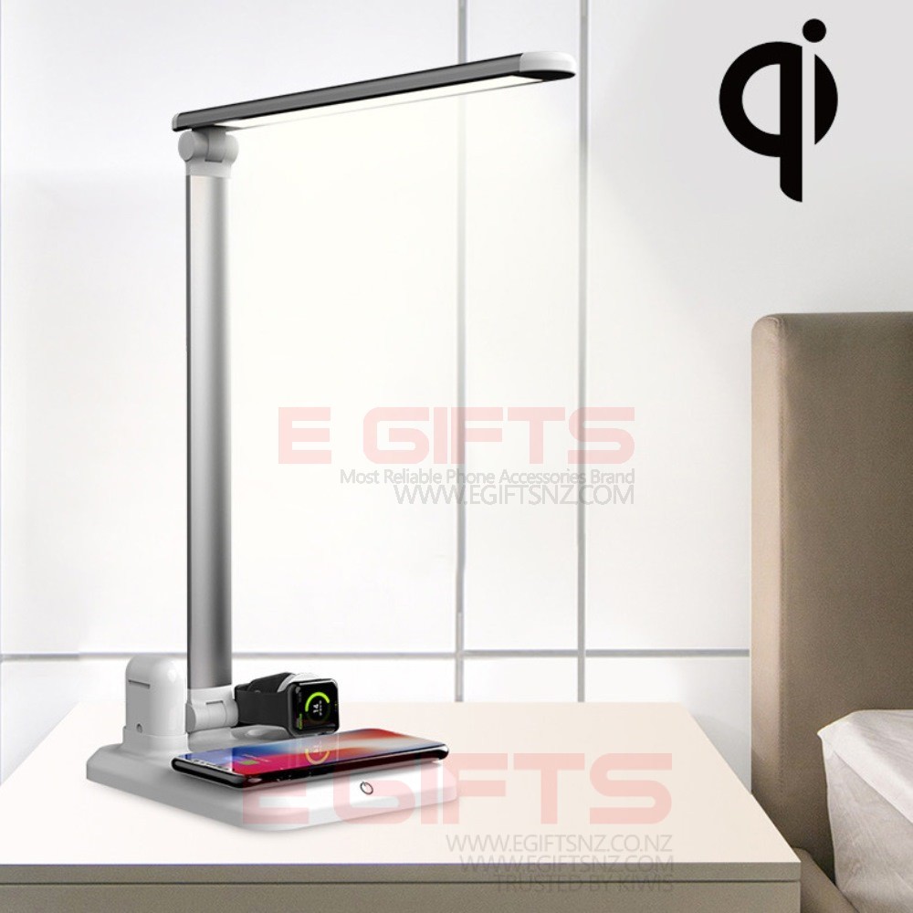 Apple Mate 4 in 1 LED Desk Lamp Light Qi Wireless Charger - Image 8