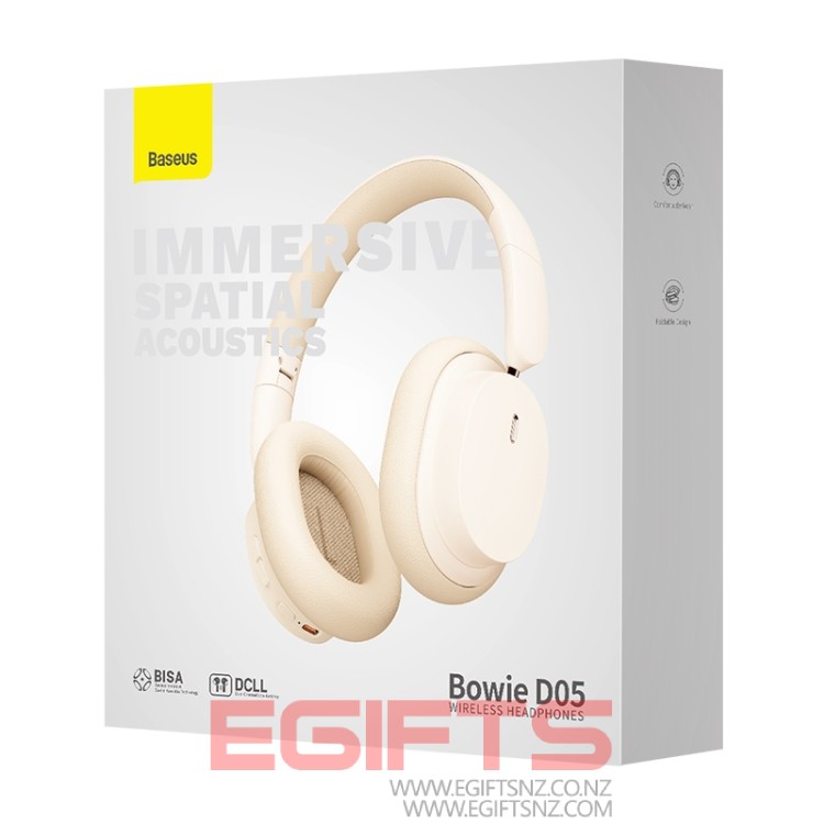 Bowie D05 Wireless Bluetooth Headset Foldable HiFi Stereo Music Headphone - Image 7