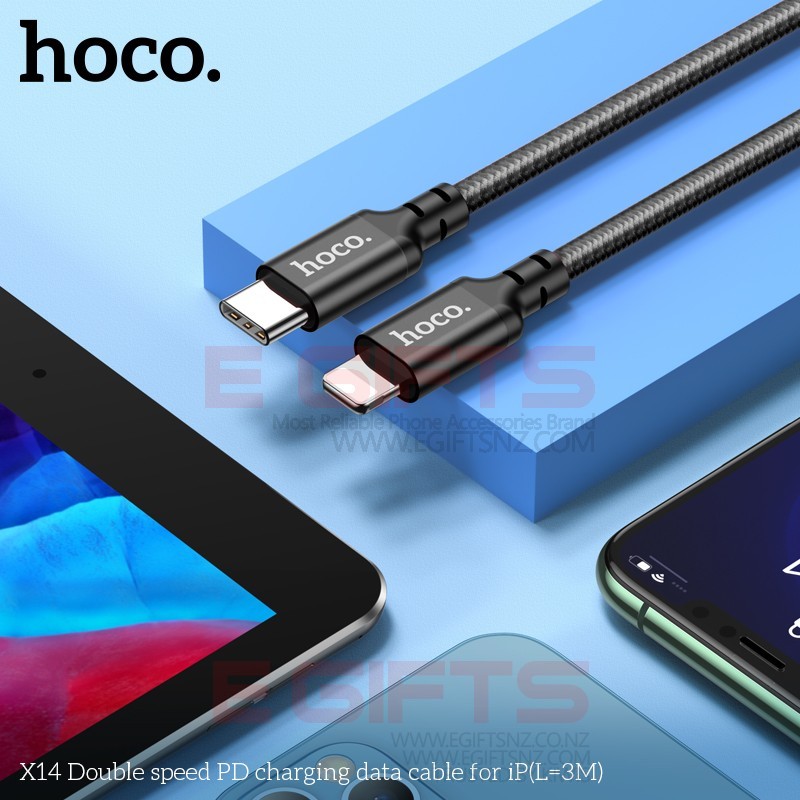HOCO Fast Charging Data Cable Type-C to iP PD 20W - Image 3