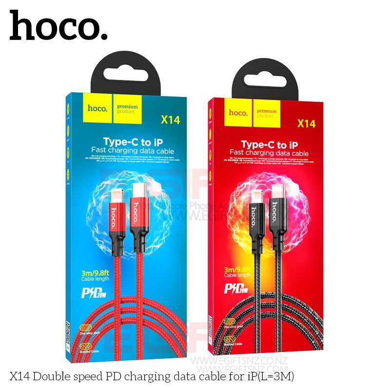 HOCO Fast Charging Data Cable Type-C to iP PD 20W - Image 8