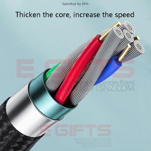 Oatsbasf folding 3 IN 1 DATA CHARGING CABLE - Image 5