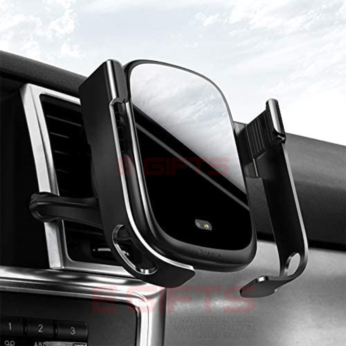 BASEUS ROCK SOLID AIR VENT CHARGING PHONE HOLDER - Image 4