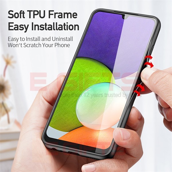 SAMSUNG A22 5G FINO Woven Nylon Back Cover - Image 2