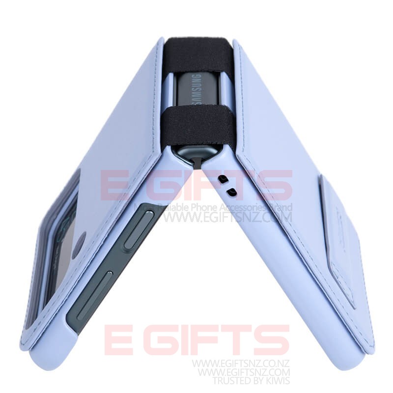 Nillkin Galaxy Z Flip 4 PU Leather Protective Cover - Image 4