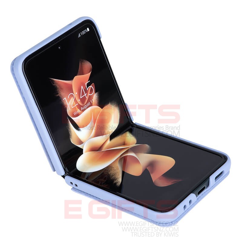 Nillkin Galaxy Z Flip 4 PU Leather Protective Cover - Image 3