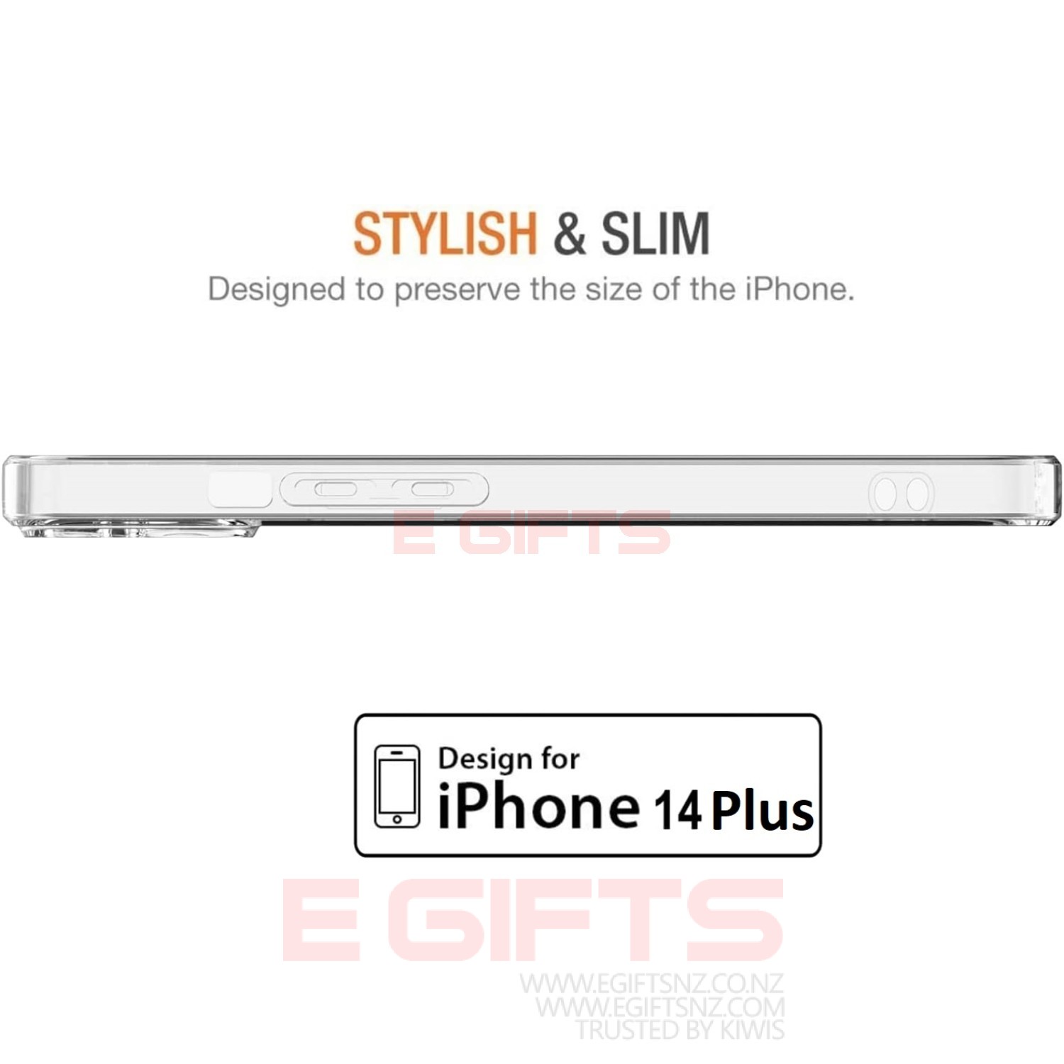 TOTU iPhone 14 Plus Ultra Slim TPU Clear Case - Image 7