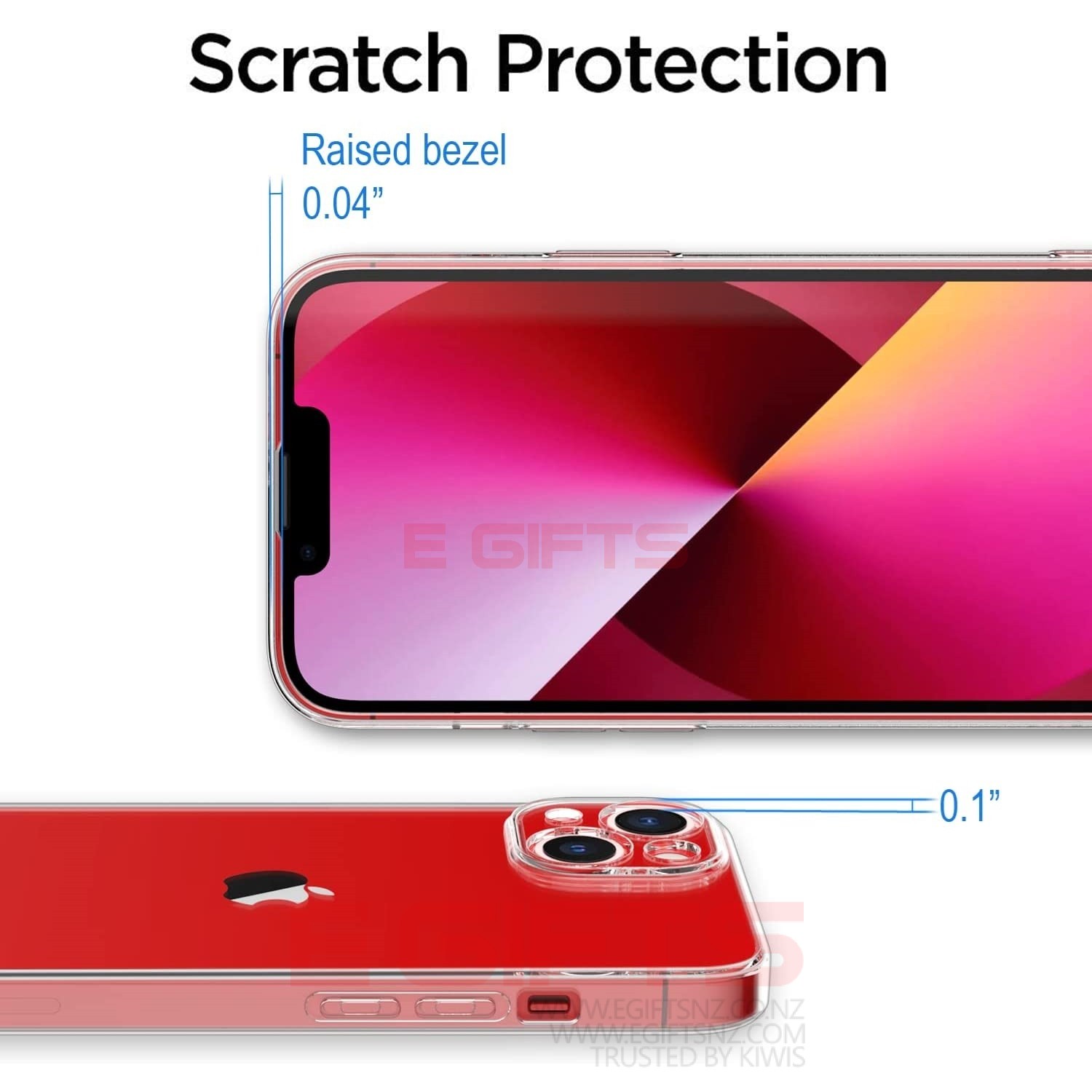 TOTU iPhone 14 Plus Ultra Slim TPU Clear Case - Image 2