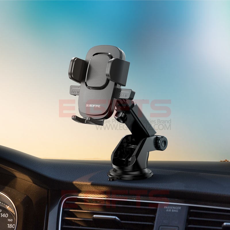 BOROFONE One Touch Clip Phone Holder Windshield BH60 - Image 5