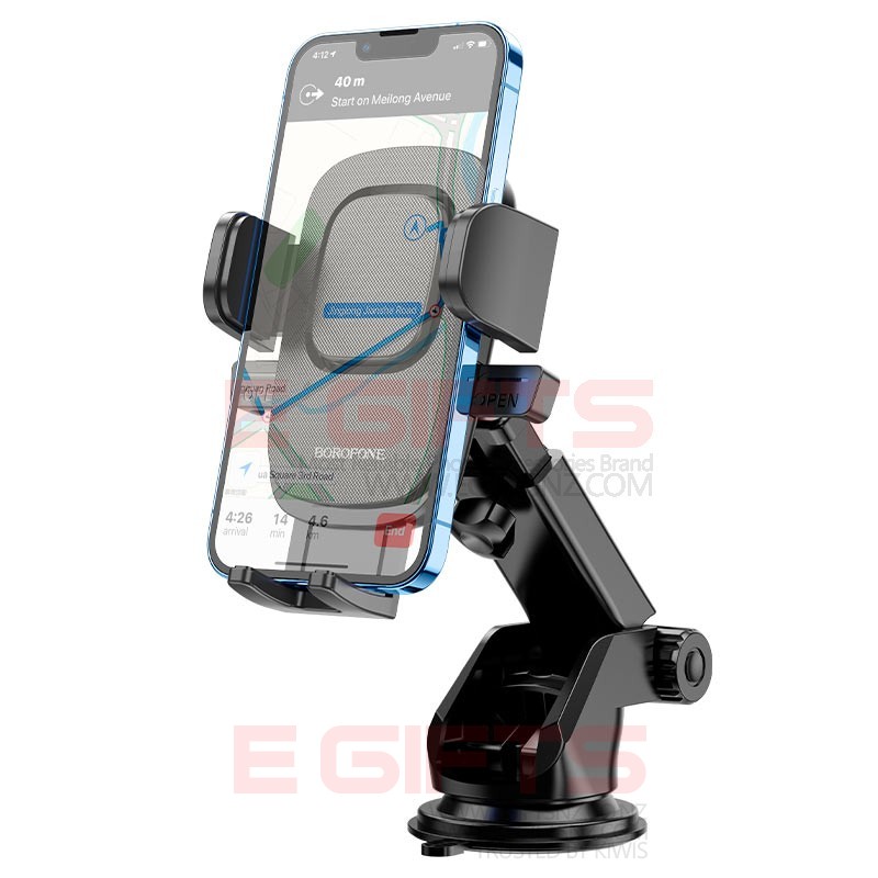 BOROFONE One Touch Clip Phone Holder Windshield BH60 - Image 3