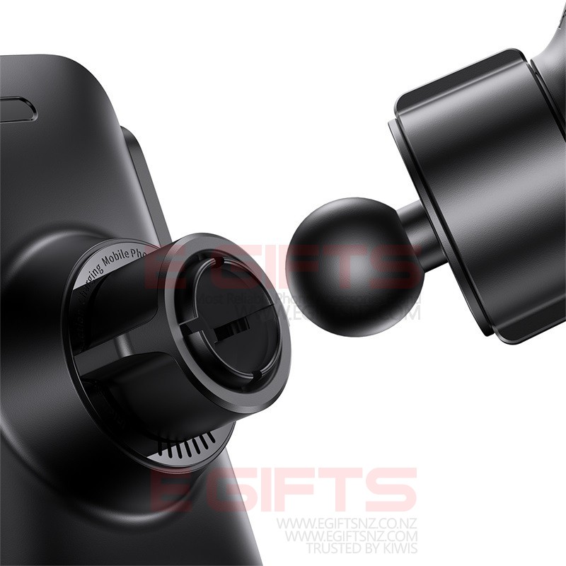 Baseus 15W Qi Automatic Alignment Wireless Car Charger Holder For Windshield - Image 10