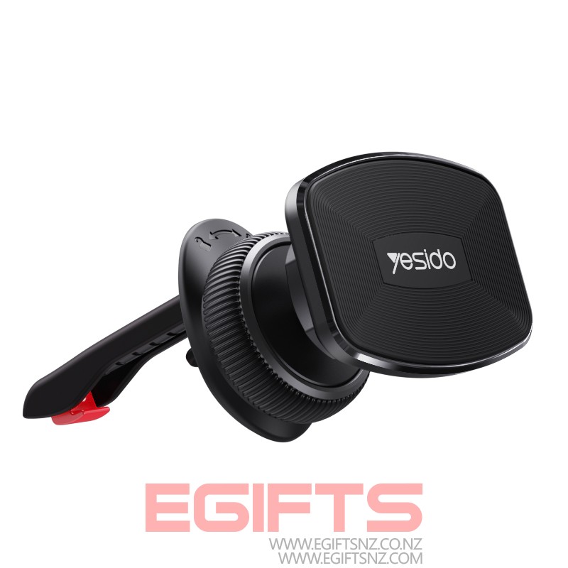 YESIDO Magnetic Air Vent Phone Holder With Hook C128 - Image 2