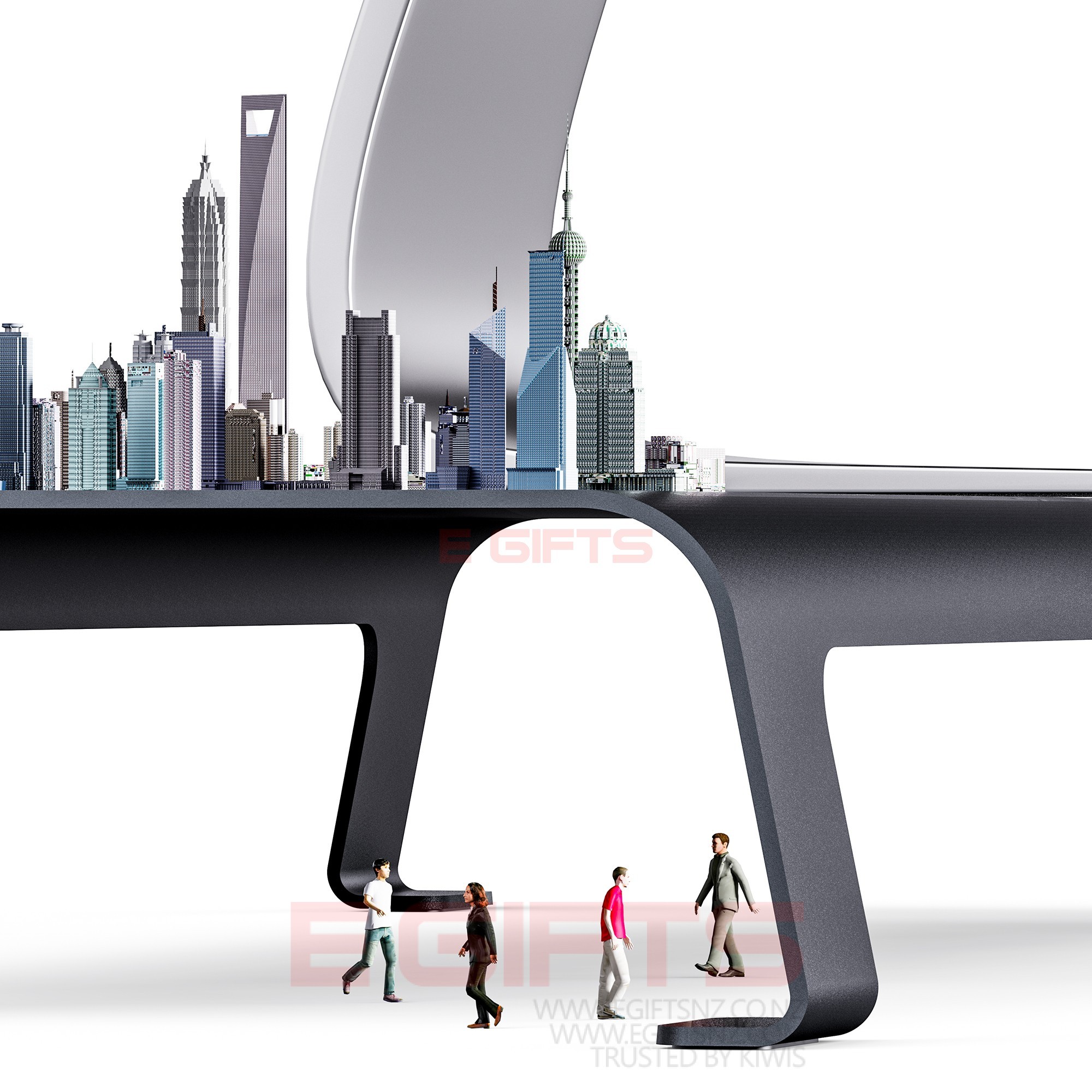 BONERUY Desktop Monitor Laptop Table Stand - Image 5