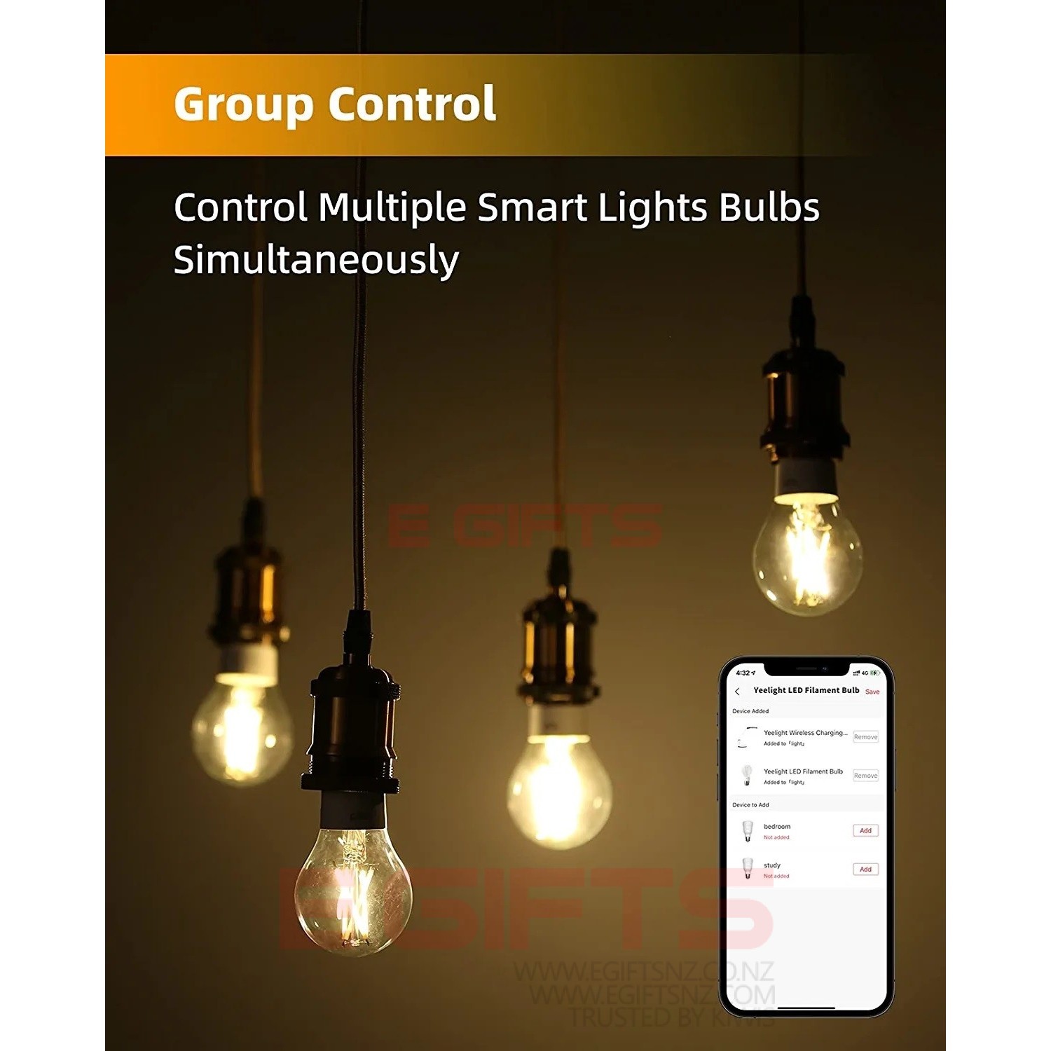 Yeelight Smart Apple Homekit LED Filament Bulb - Image 11