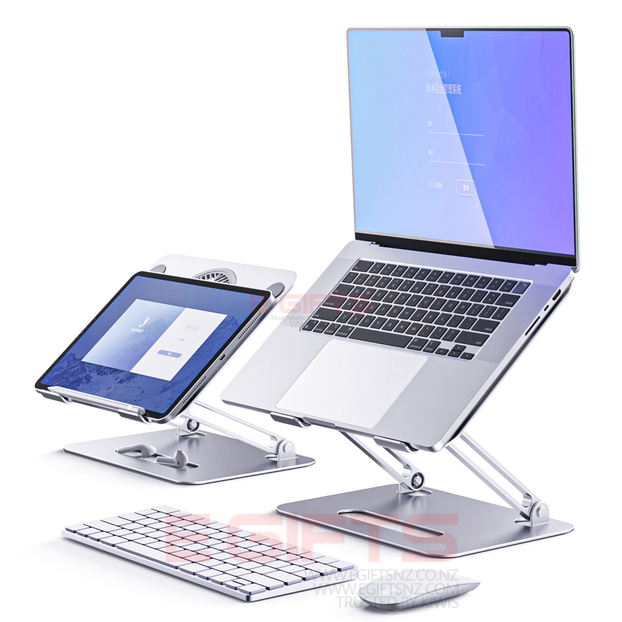 Boneruy Laptop Macbook Desktop Stand With Cooler P43FS - Image 4
