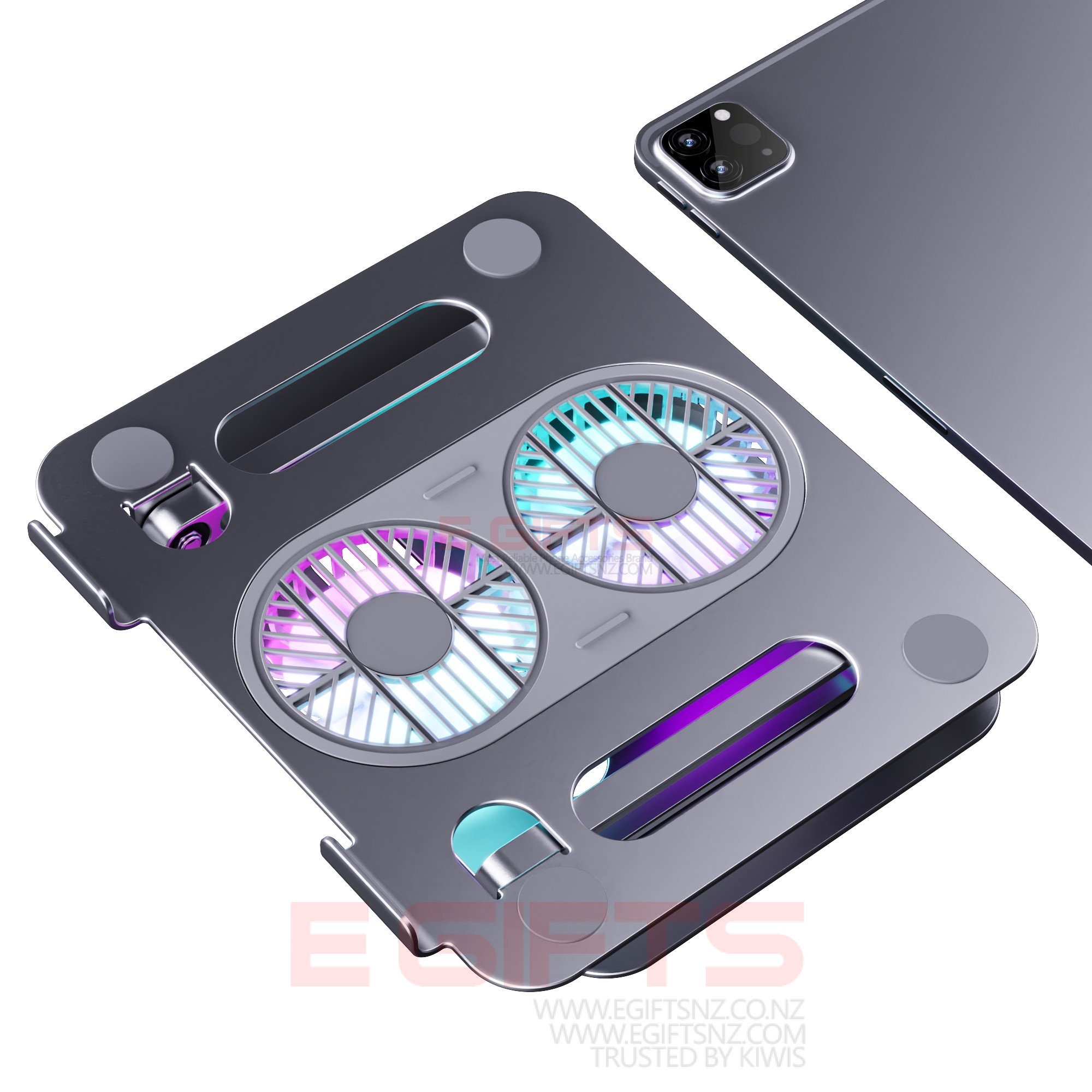 Boneruy Laptop Macbook Desktop Stand With Cooler P43FS - Image 2