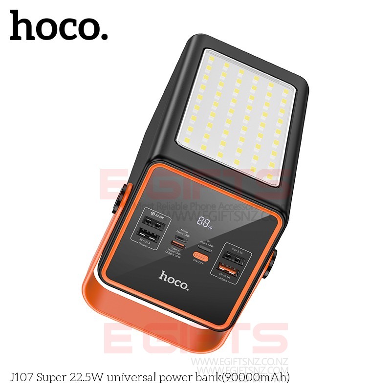 HOCO J107 90000mAh 22.5W PD Power Station Portable External Battery - Image 7