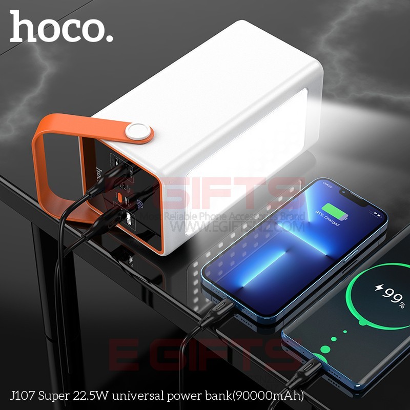 HOCO J107 90000mAh 22.5W PD Power Station Portable External Battery - Image 3