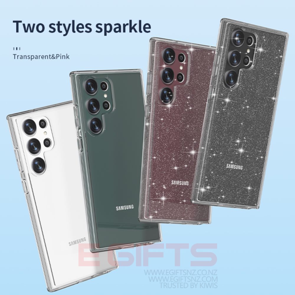 Samsung Galaxy S23 Ultra Tough Bling Clear Case - Image 10