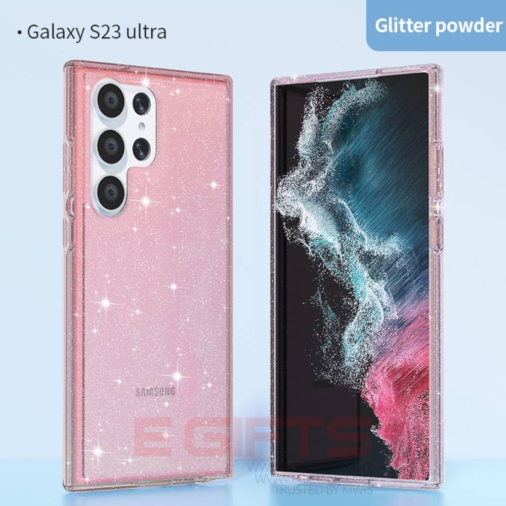 Samsung Galaxy S23 Ultra Tough Bling Clear Case - Image 7