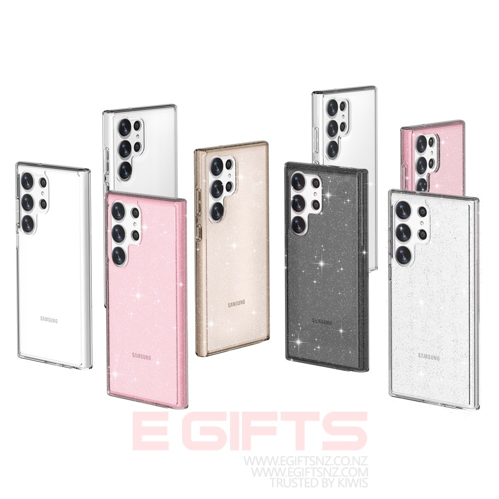 Samsung Galaxy S23 Ultra Tough Bling Clear Case - Image 2