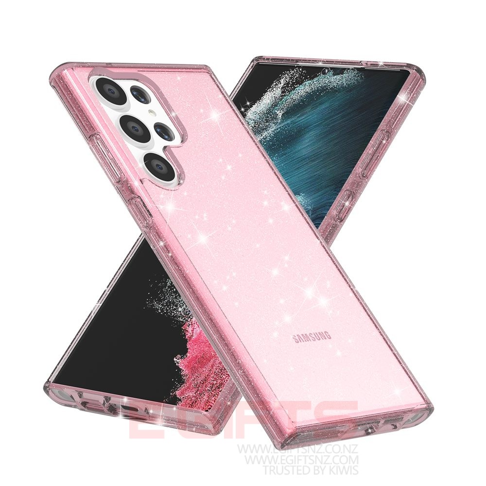 Samsung Galaxy S23 Ultra Tough Bling Clear Case - Image 20