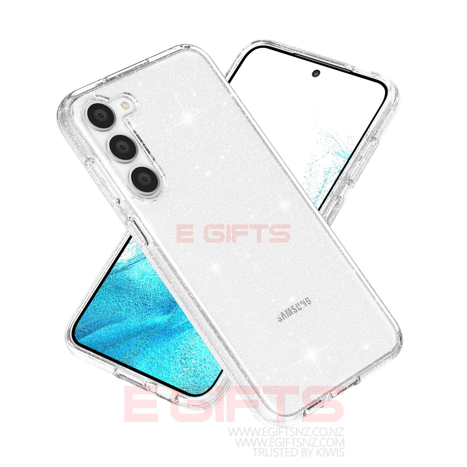 SAMSUNG S24 Tough Bling Clear Case - Image 2