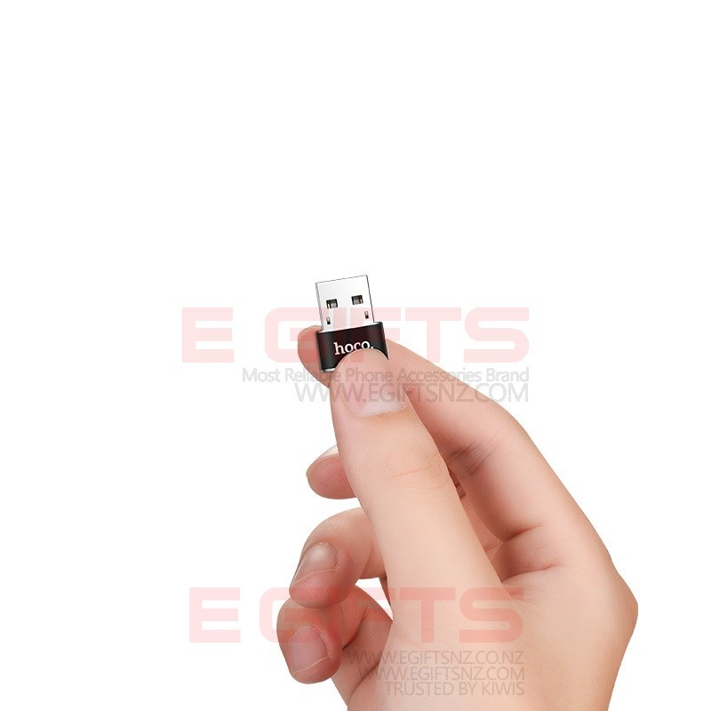 HOCO Adapter USB-A to Type-C UA6 USB to Type-C convertor - Image 6