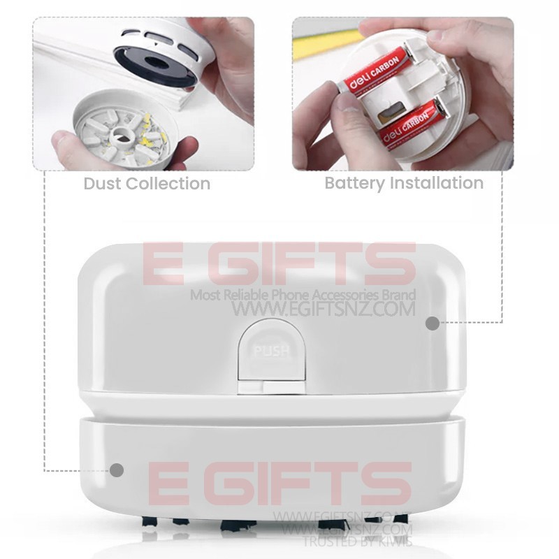 Deli Desktop Vacuum Cleaner Mini Desk Vacuum Cleaner - Image 6