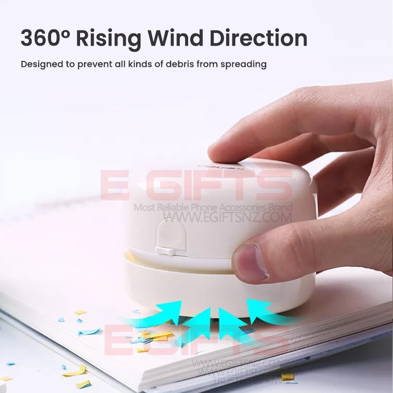 Deli Desktop Vacuum Cleaner Mini Desk Vacuum Cleaner - Image 4