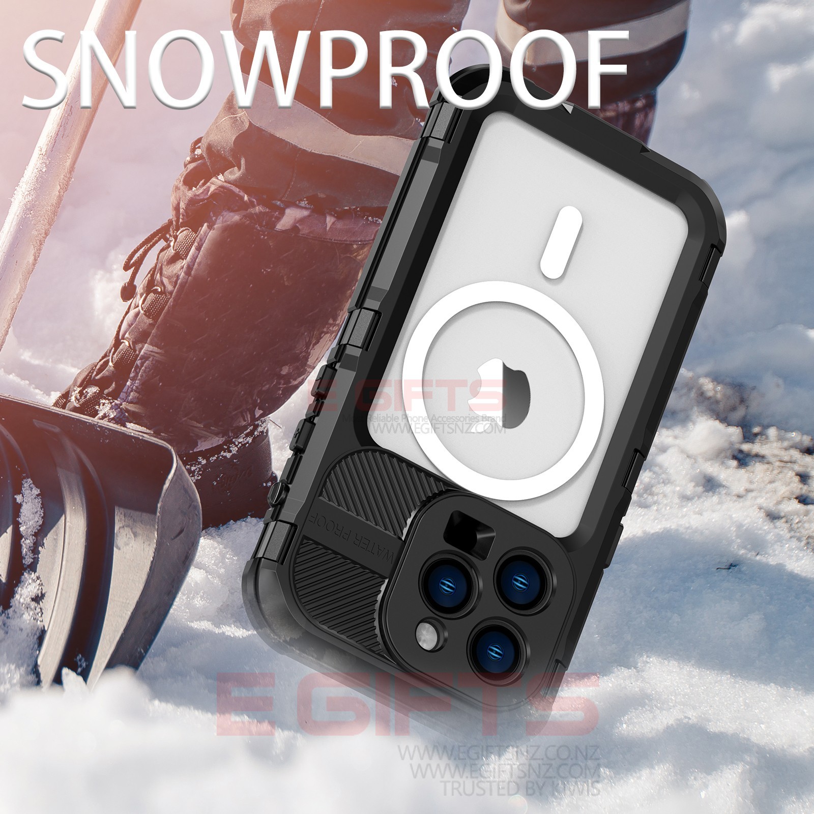 iPhone 16 Pro Shellbox Alloy Waterproof Dustproof Magsafe Case - Image 7