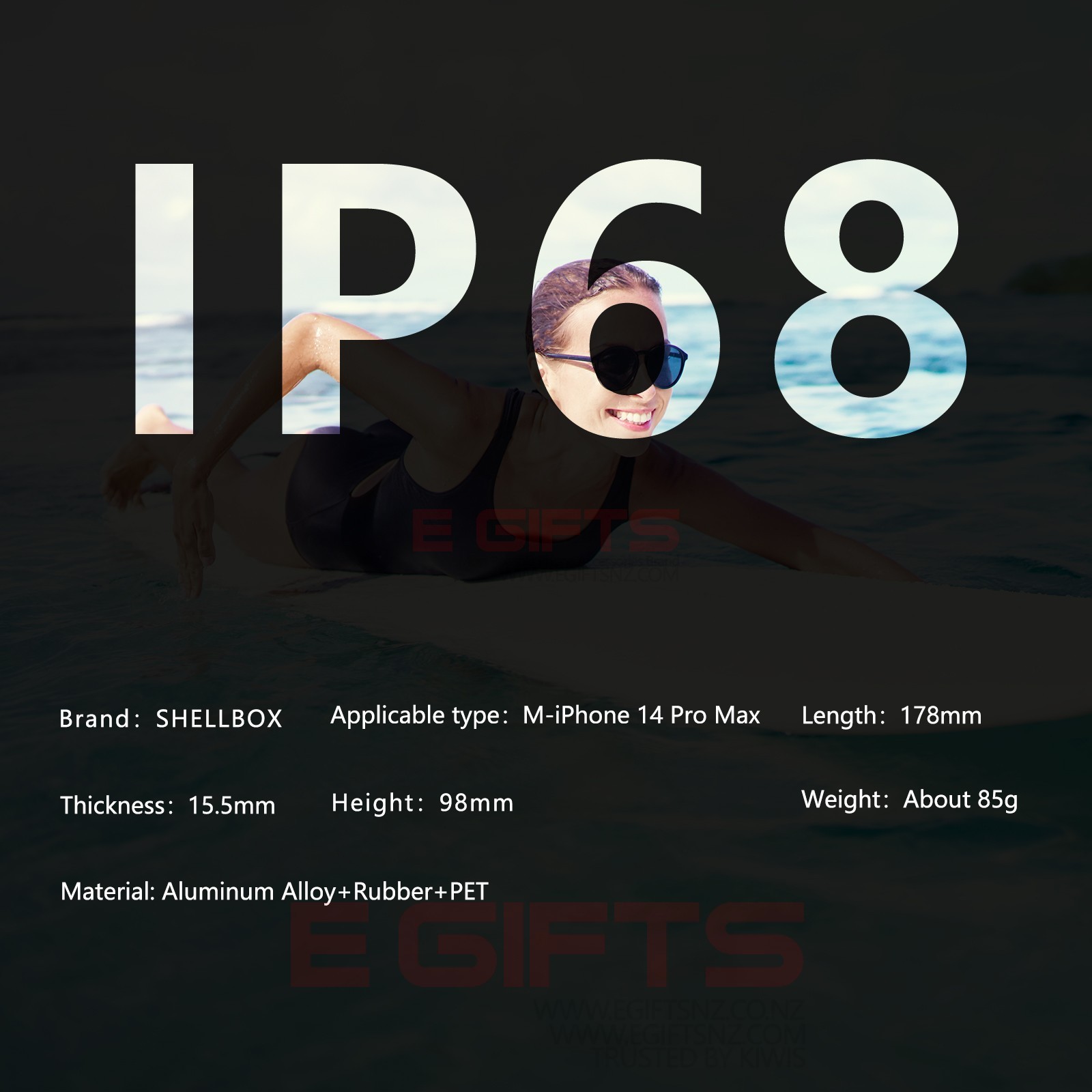 iPhone 16 Pro Shellbox Alloy Waterproof Dustproof Magsafe Case - Image 3