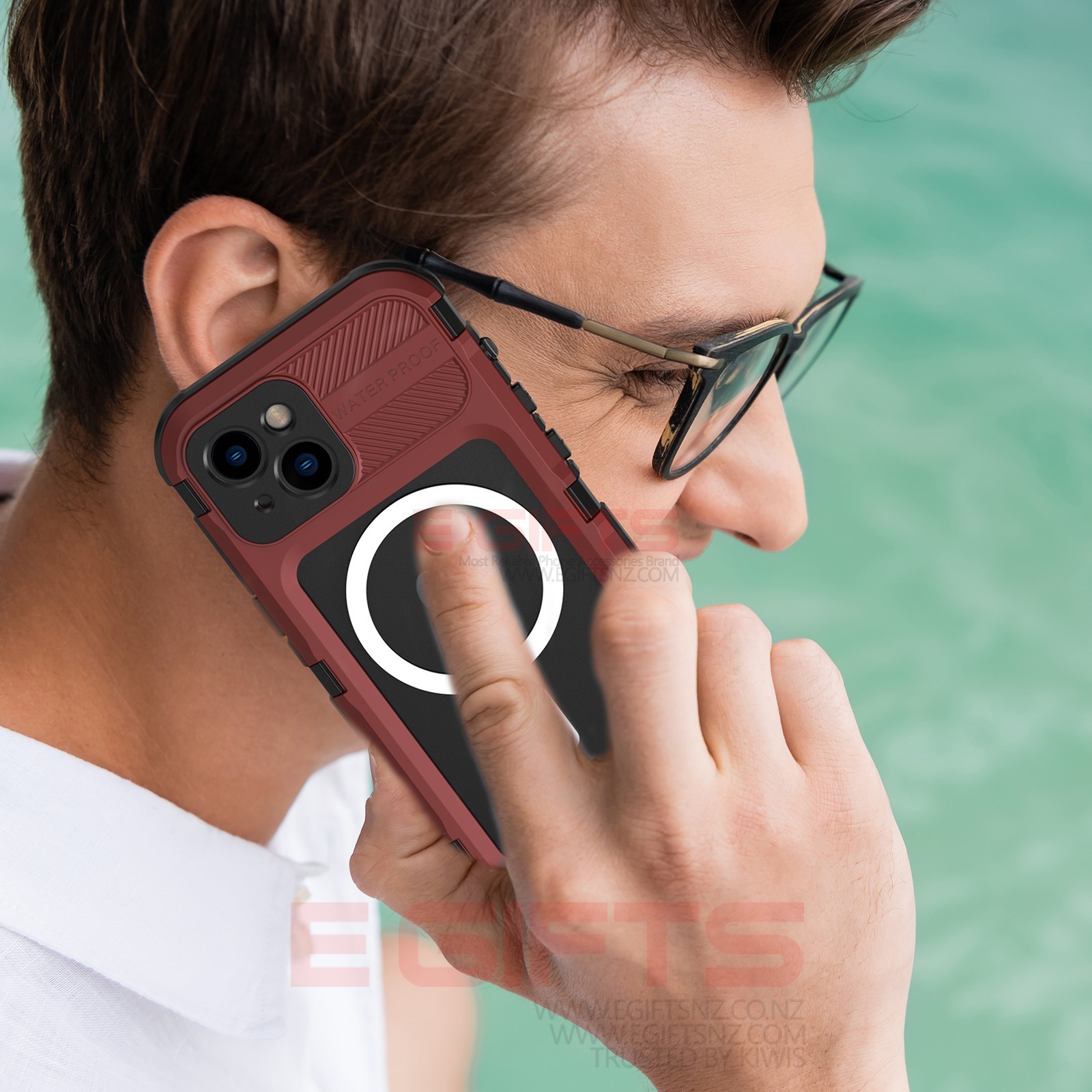 iPhone 16 Pro Shellbox Alloy Waterproof Dustproof Magsafe Case - Image 15