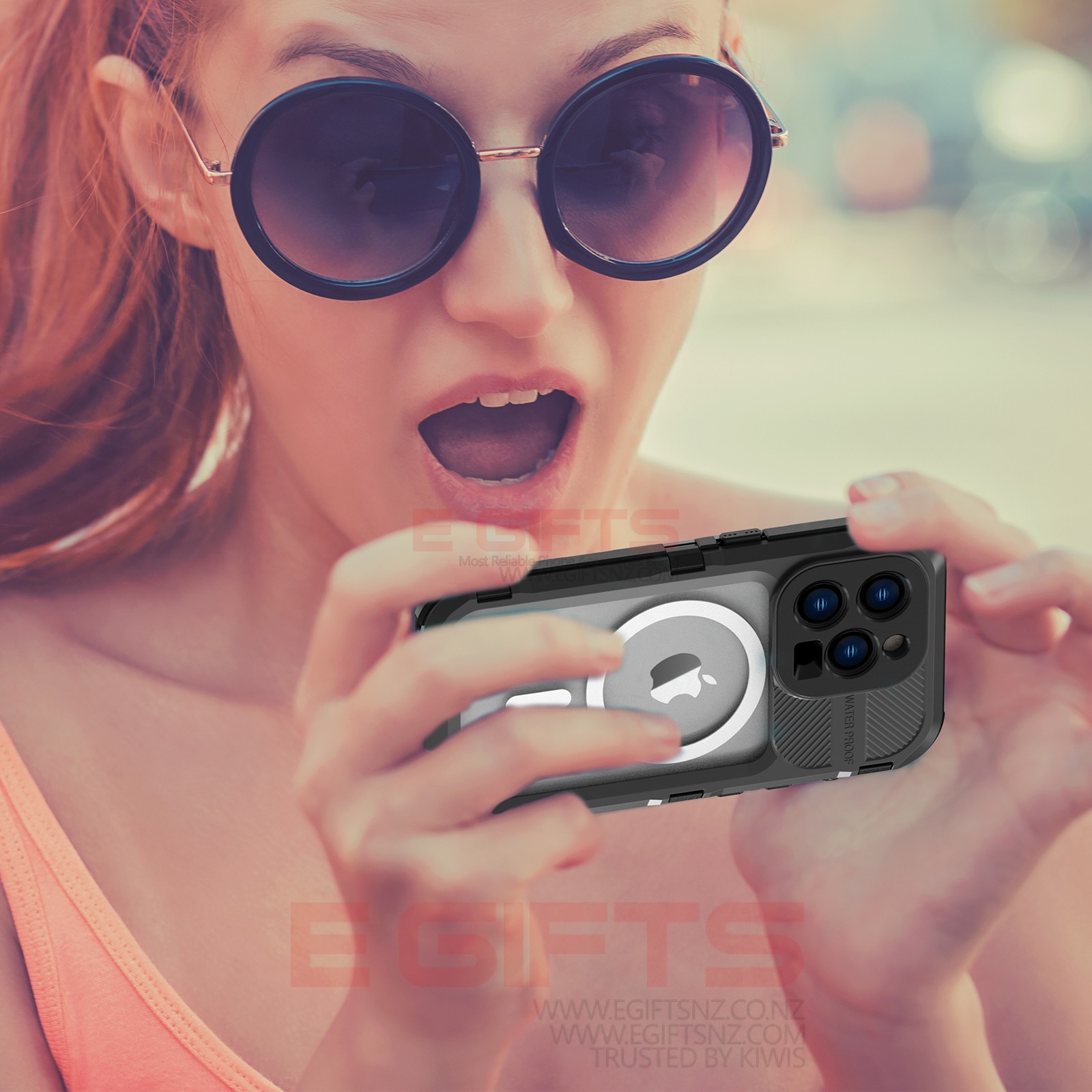 iPhone 16 Pro Shellbox Alloy Waterproof Dustproof Magsafe Case - Image 12