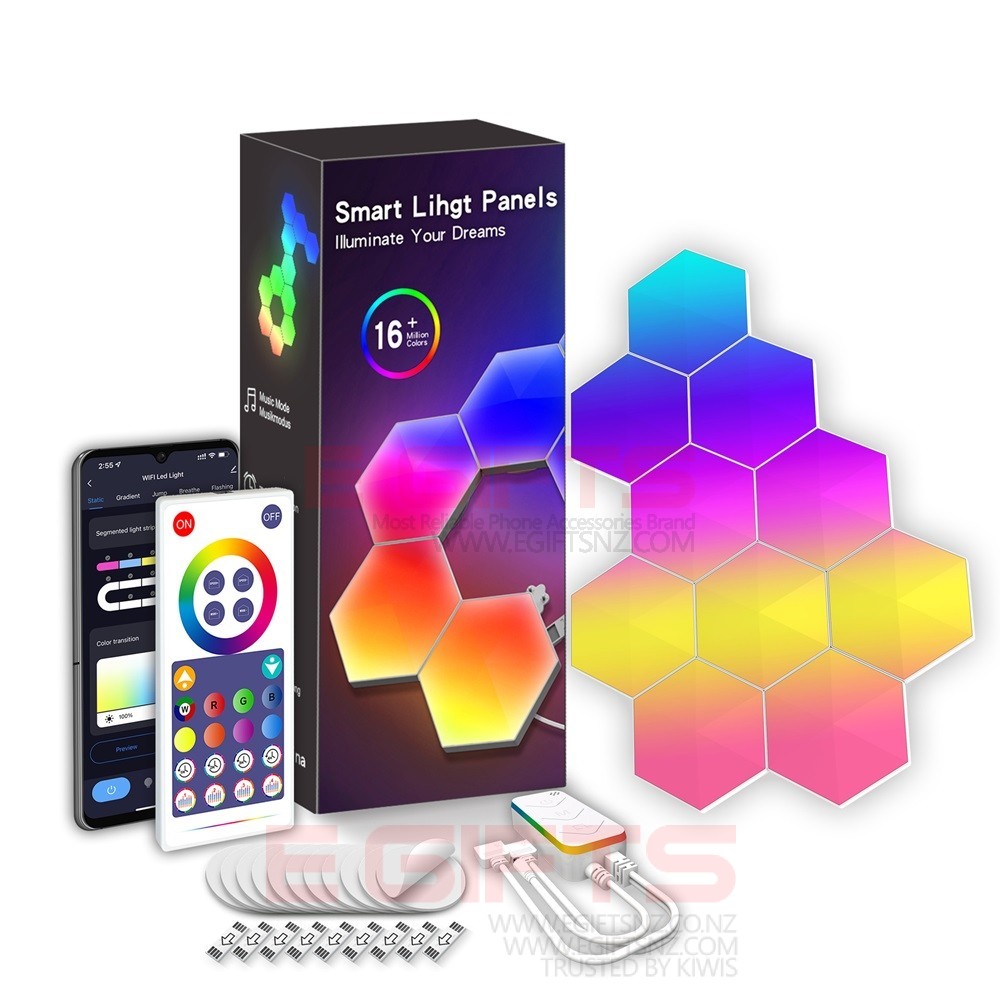 Smart Phone Control Hexagon Panels Led Lights - Image 7
