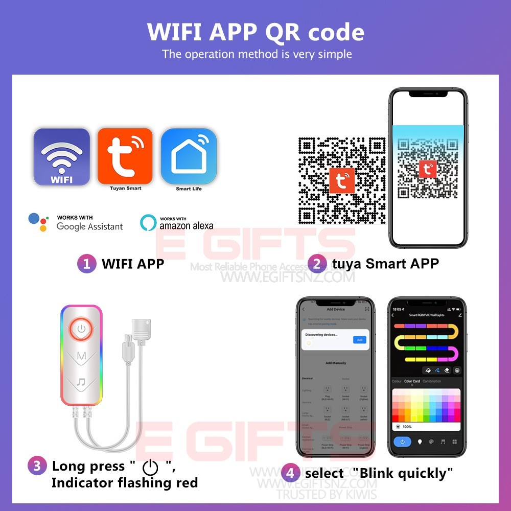 Smart Phone Control Hexagon Panels Led Lights - Image 2