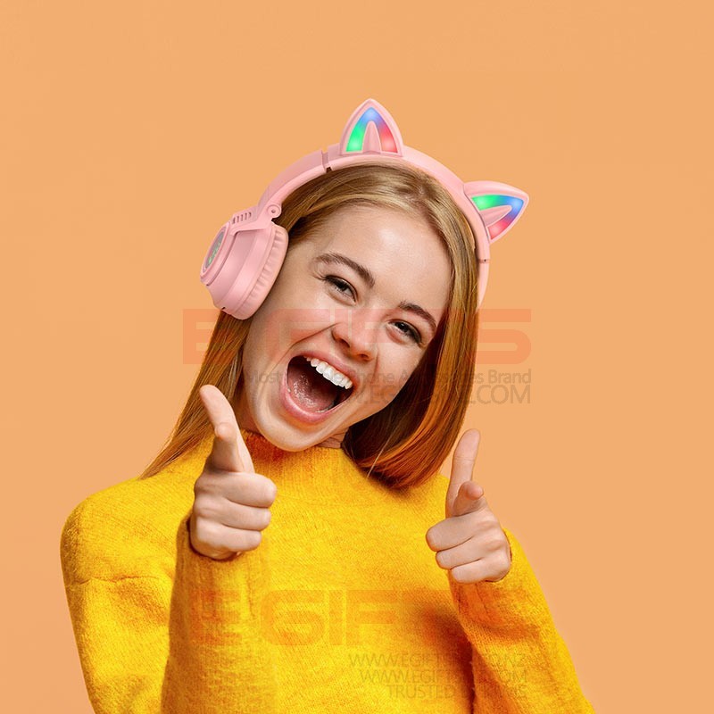 BOROFONE Wireless headphones BO18 Cat Ear - Image 8