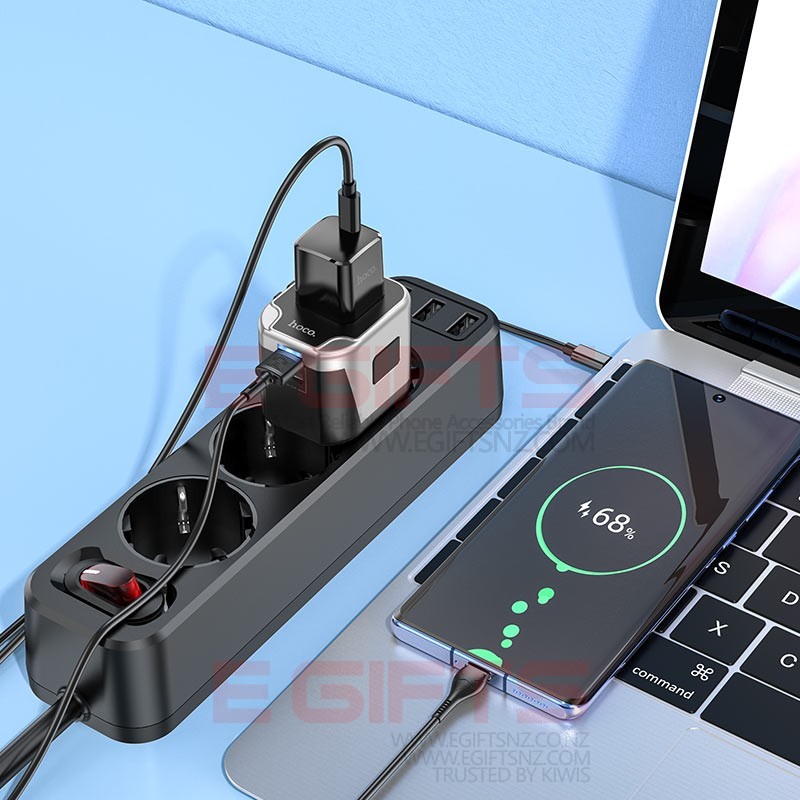 HOCO Plug Converte with USB Output - Image 4