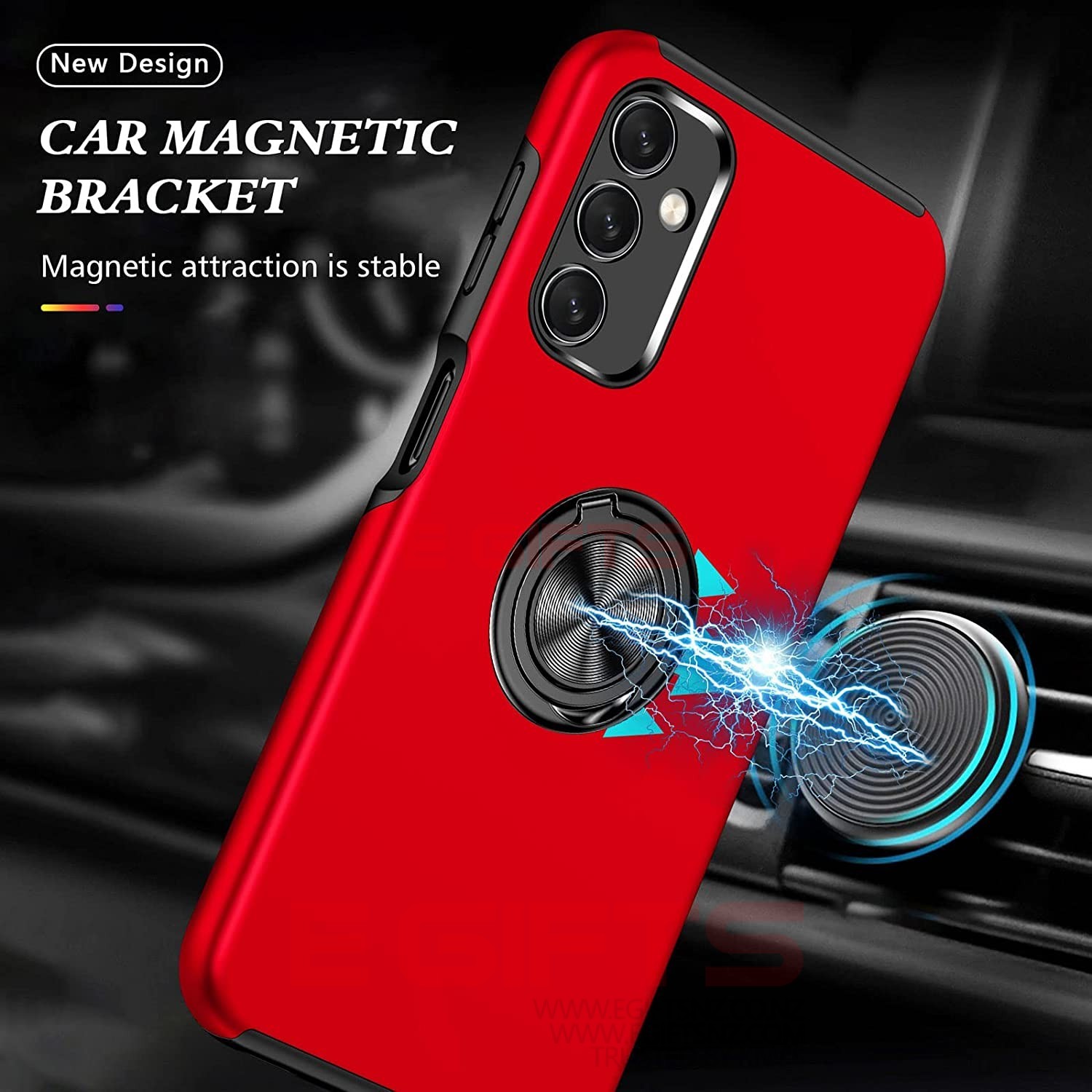 Samsung A14 5G Ring Back Cover - Image 5