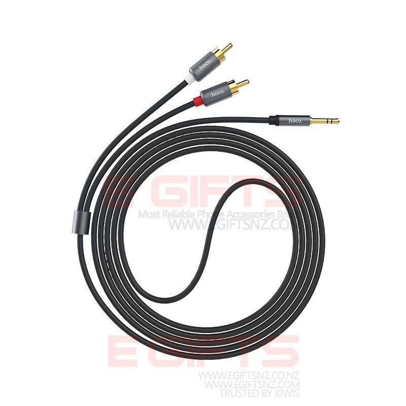 HOCO Double RCA to AUX 3.5mm audio cable UPA10 - Image 5