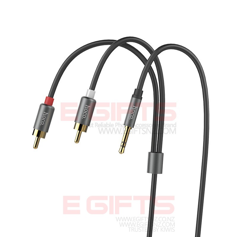 HOCO Double RCA to AUX 3.5mm audio cable UPA10 - Image 4