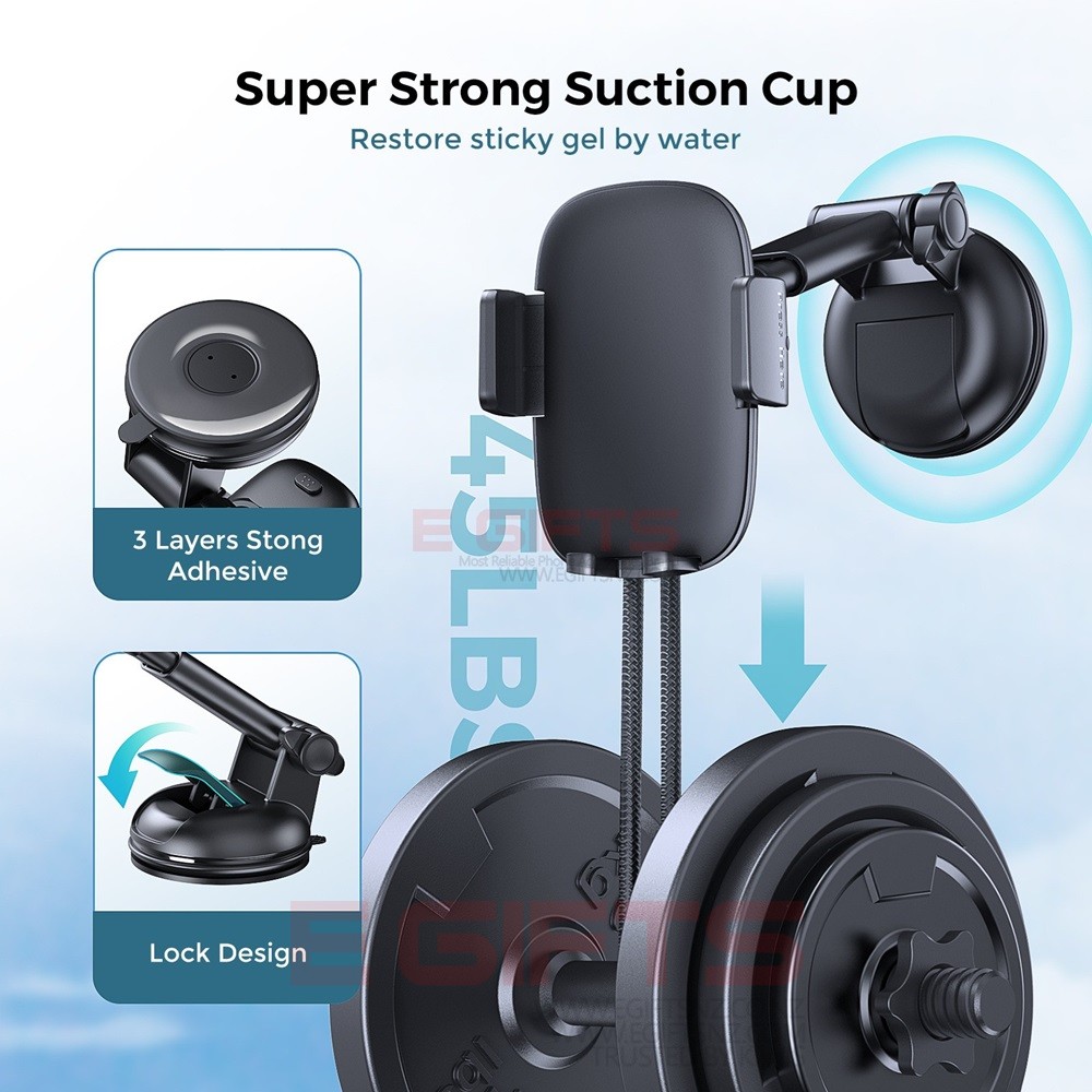 Tronwin 4 in 1 Car Holder with Adjustable Clip - Image 4