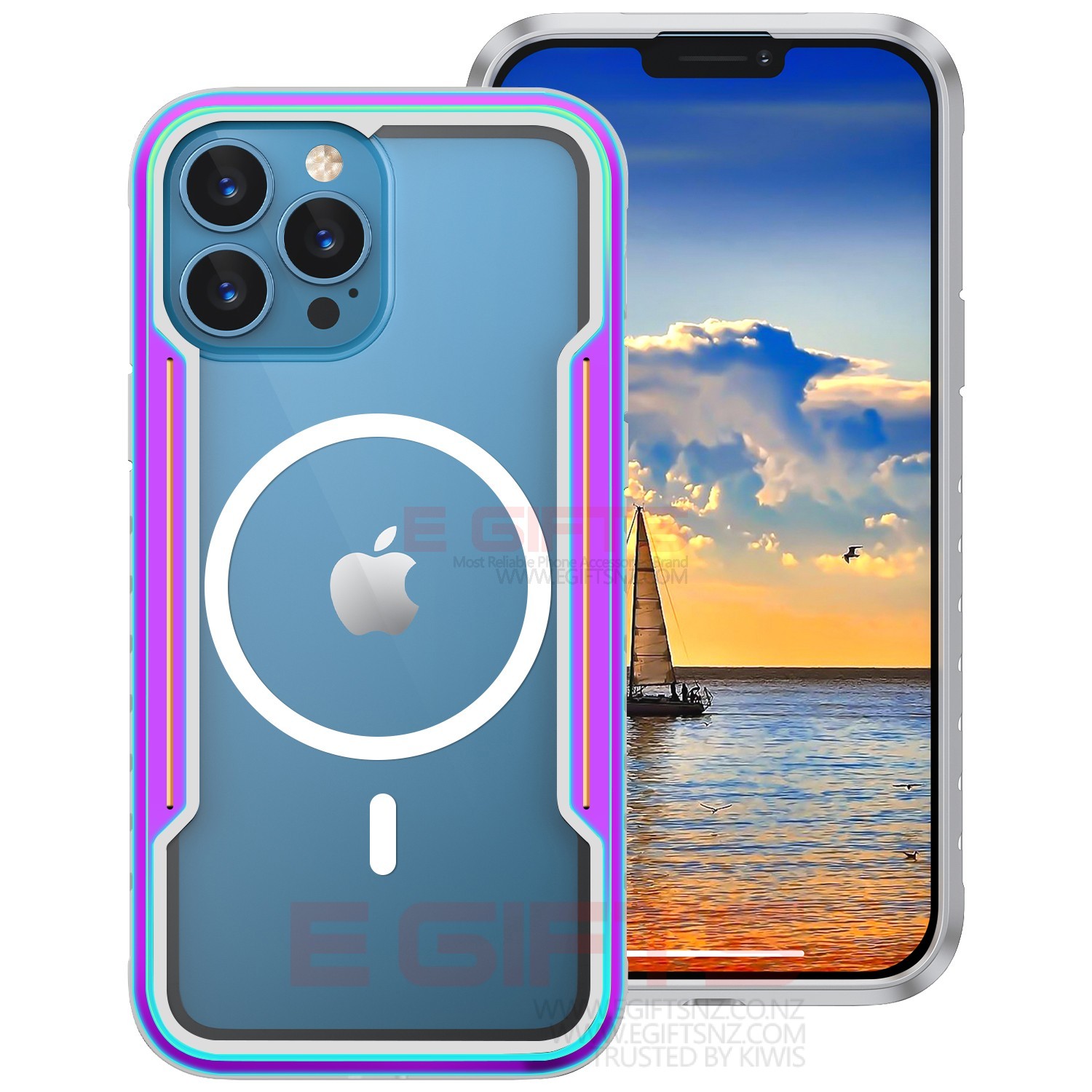 iPhone 14 Pro Max Metal Clear Magsafe Case - Image 7