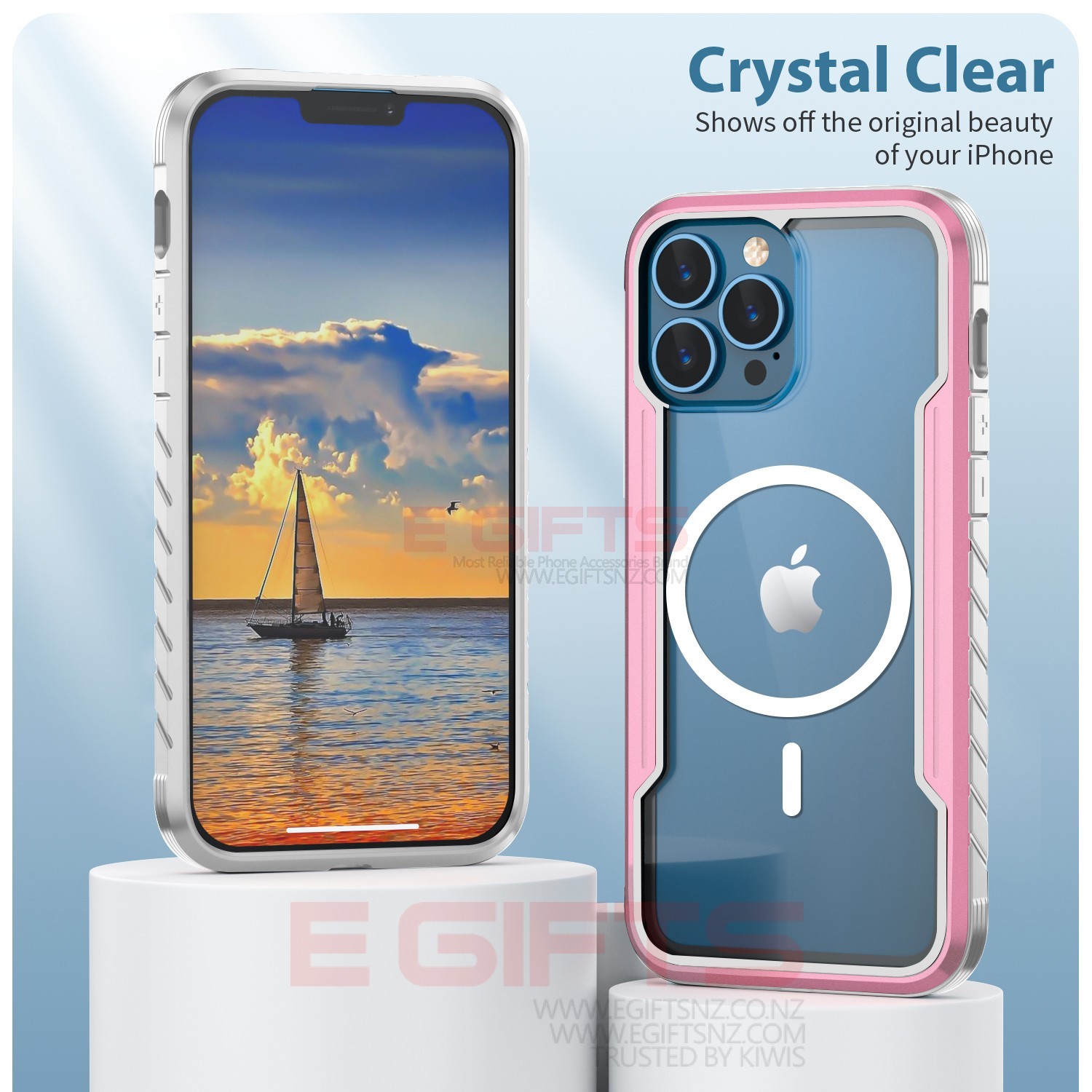 iPhone 14 Pro Max Metal Clear Magsafe Case - Image 3