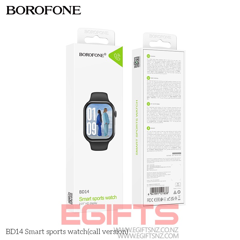 BOROFONE BD14 Smart Sports Watch - Image 3
