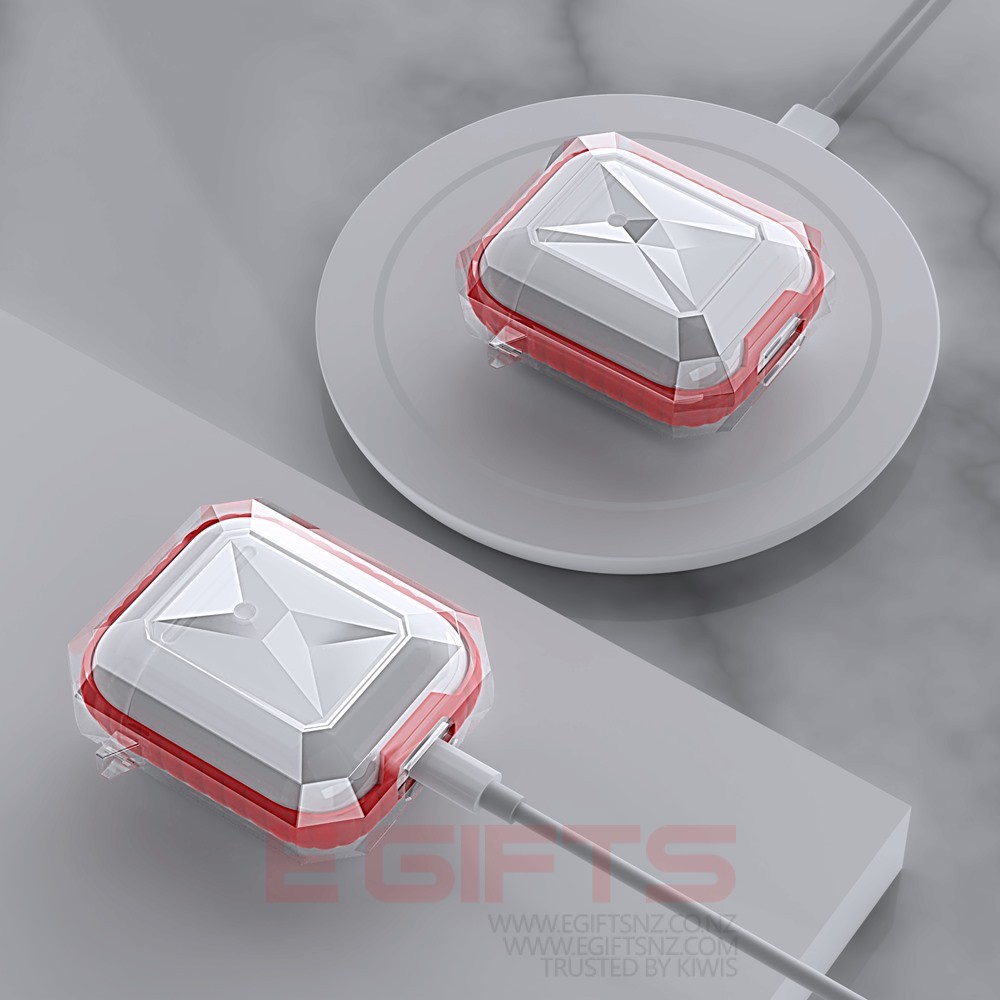 Air pods 1/2 Tough Clear Case - Image 6