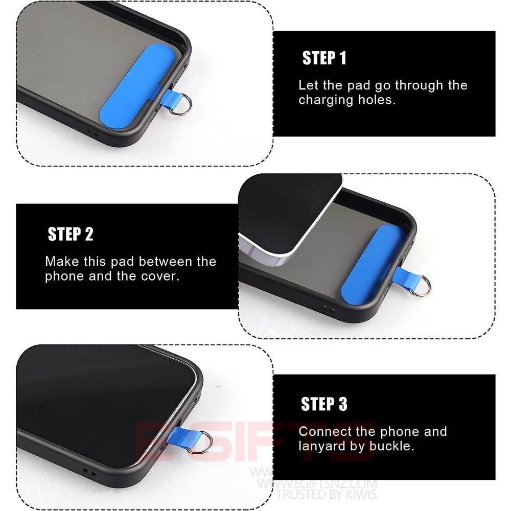 Cell Phone Lanyard Tether Pad - Image 3