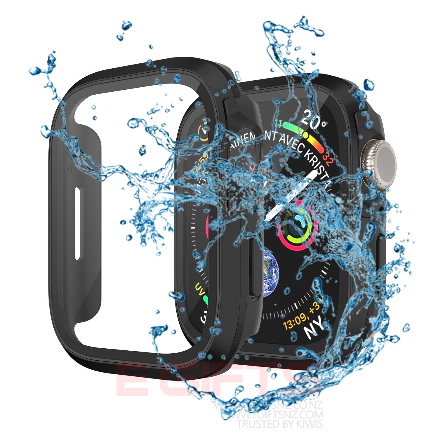 Apple Watch iWatch Ultra 1,2,3 49mm Metal Case With Screen Guard - Image 10