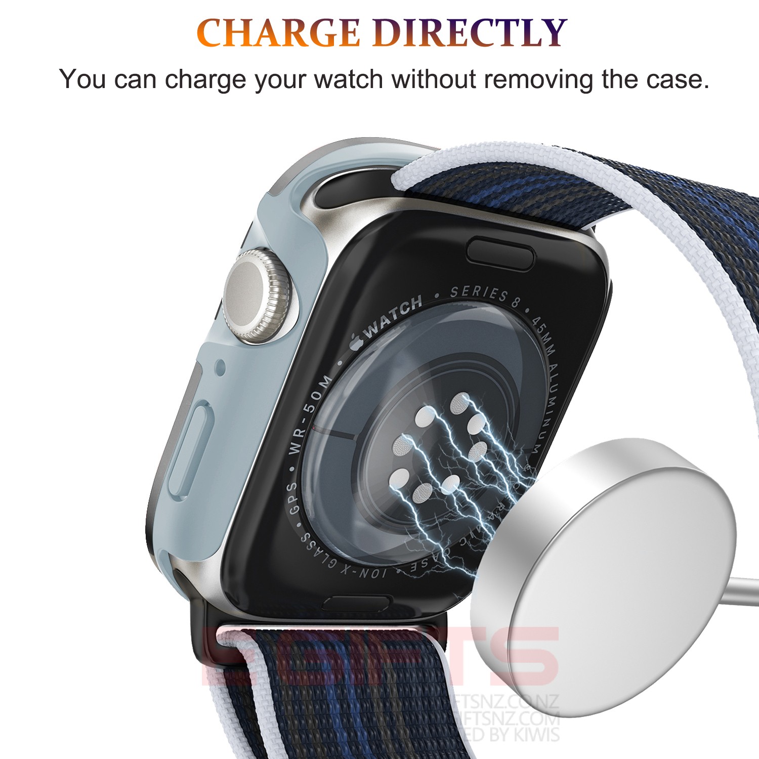 Apple Watch iWatch Ultra 1,2,3 49mm Metal Case With Screen Guard - Image 9