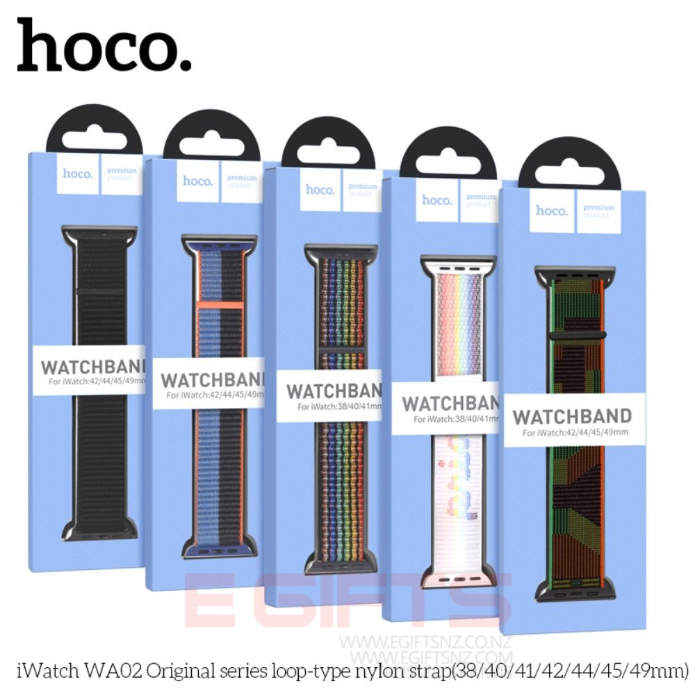 HOCO Apple iWatch 38-41mm Nylon Solo Loop Band Strap - Image 2