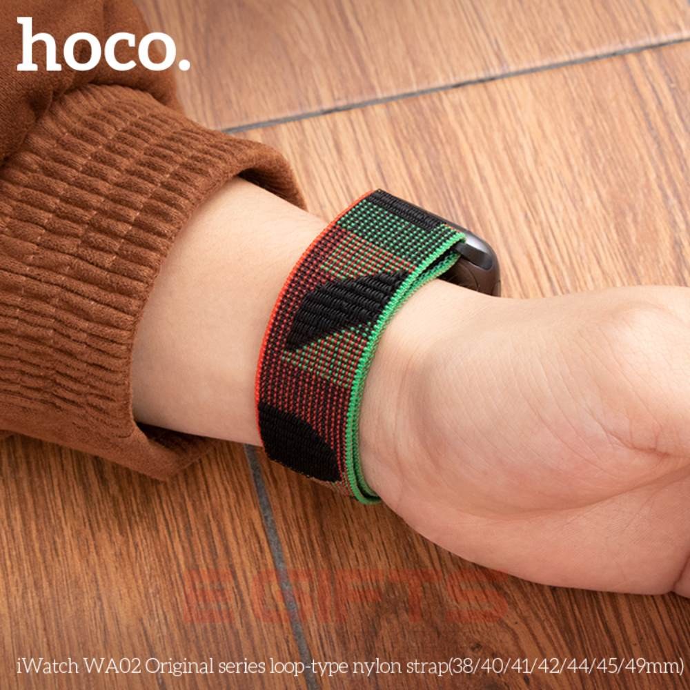 HOCO Apple iWatch 38-41mm Nylon Solo Loop Band Strap - Image 11